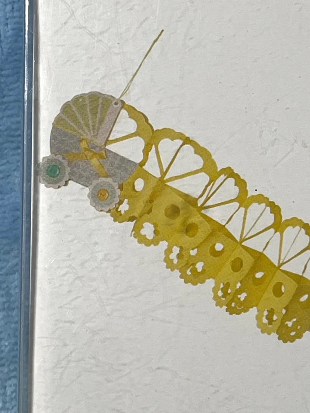 Papyrus Baby Carriage Decorative Banner 55” | NWT in Box | Baby Shower Decor